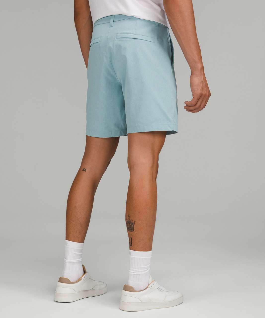 Light Blue Lounge Shorts - Pointelle Shorts - Ruffled Shorts - Lulus