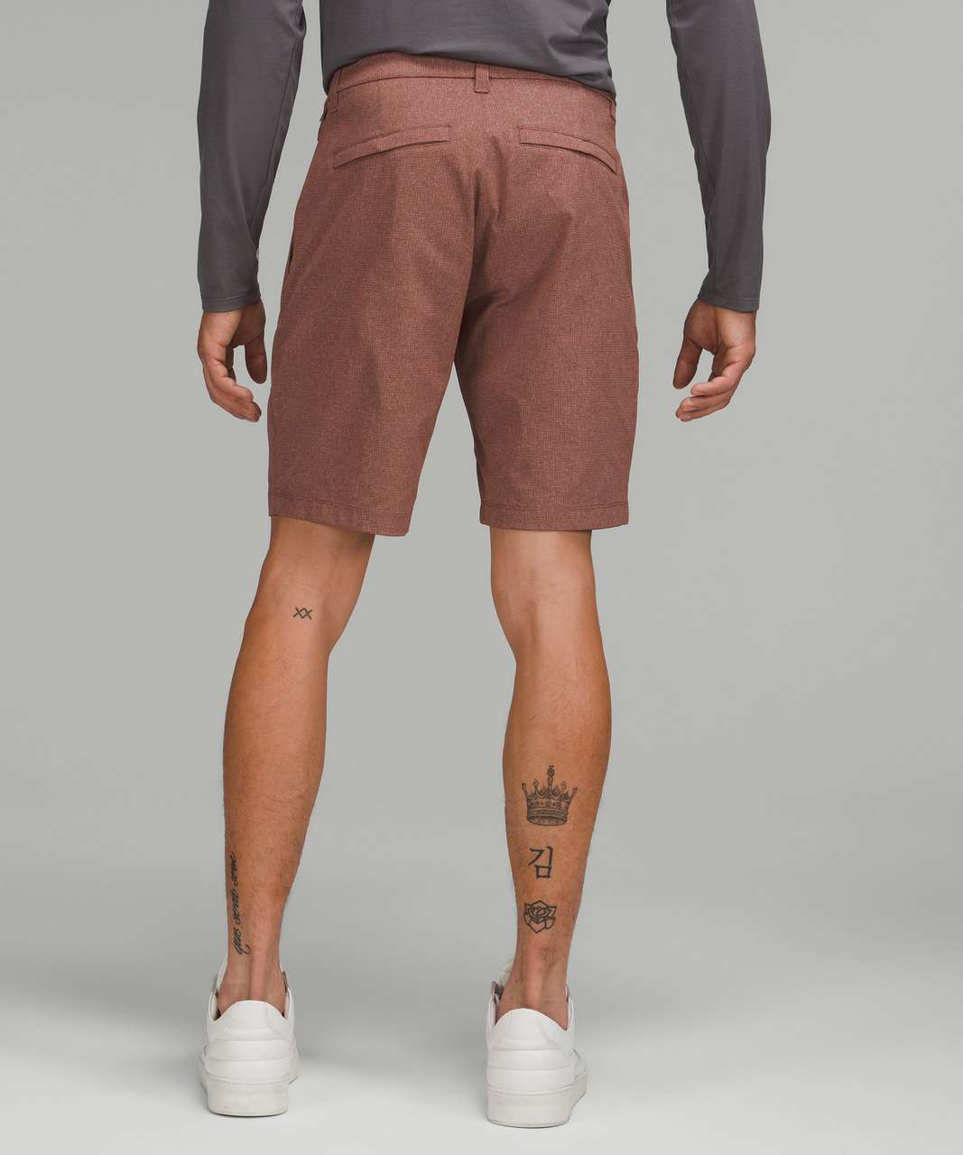 Lululemon Commission Classic-Fit Short 9" Ventlight - Heathered Smoky Topaz