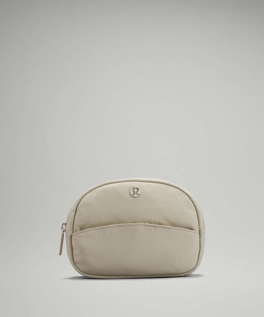 Lululemon Double-Zip Mini Pouch - Raw Linen