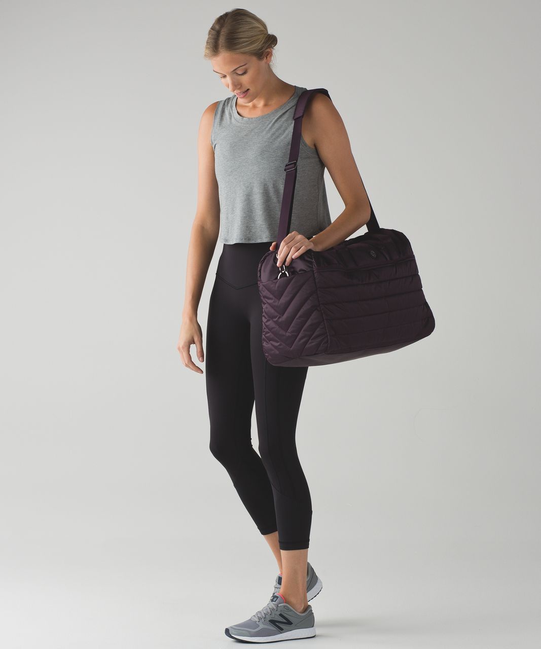 Lululemon Get Lost Duffel - Black Cherry