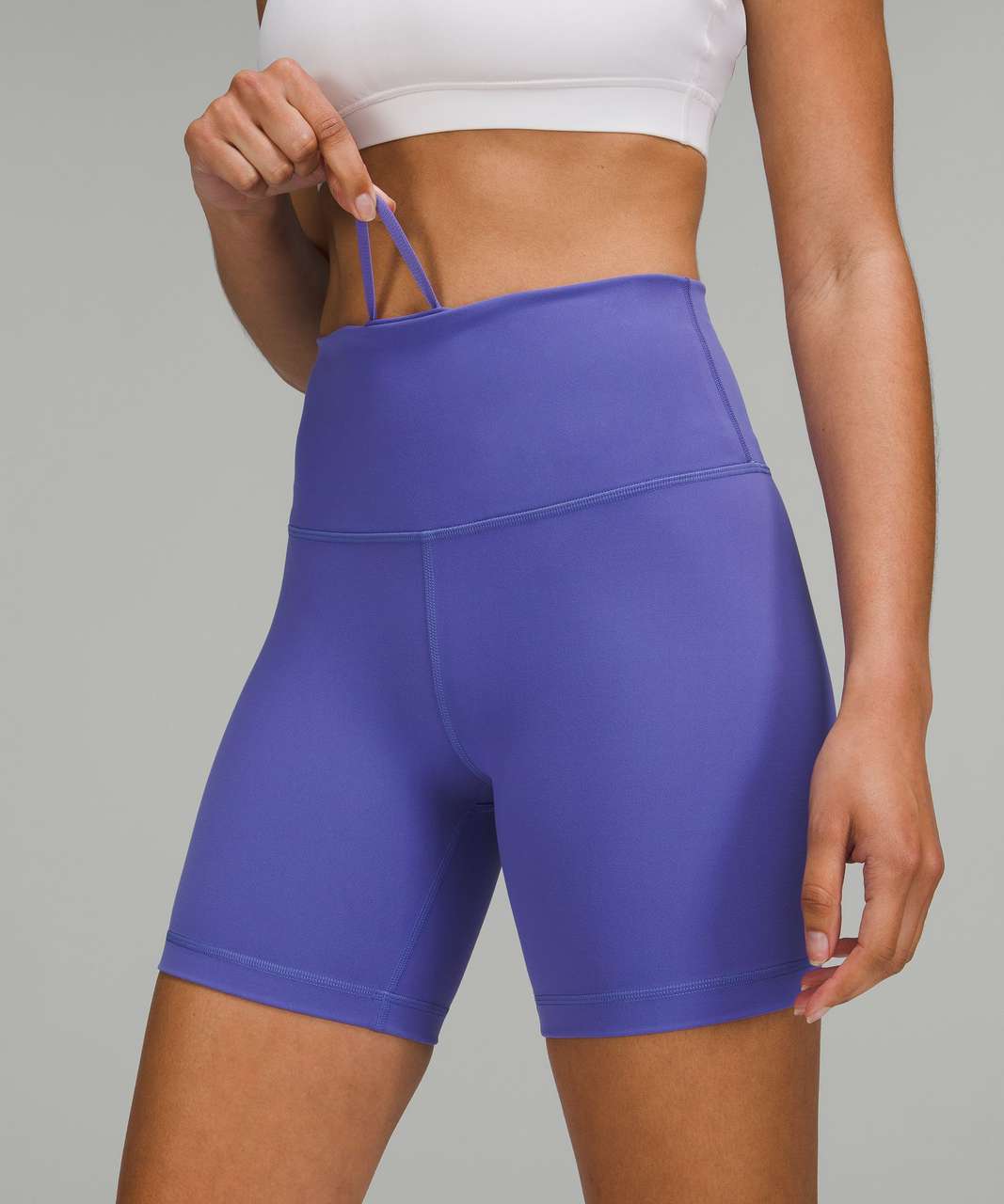 Lululemon Wunder Train High-Rise Short 6 - Charged Indigo - lulu fanatics