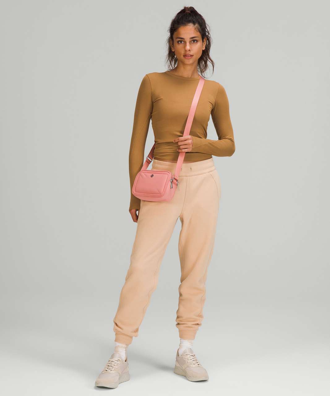 Lululemon Crossbody Camera Bag - Pink Savannah