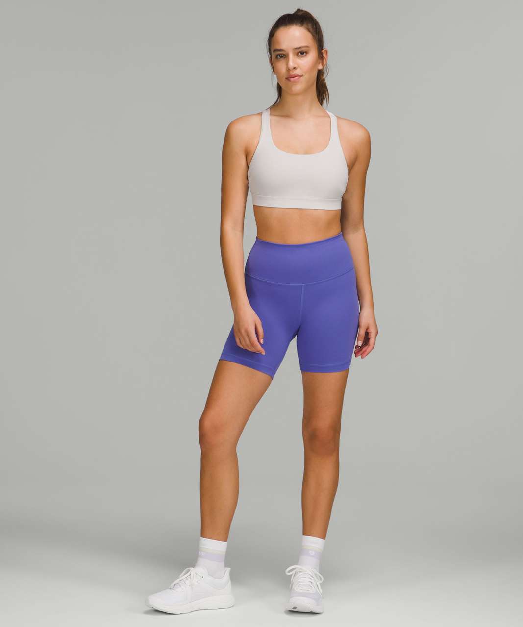 Lululemon Energy Longline Bra *Medium Support, B–D Cups - Strawberry  Milkshake - lulu fanatics