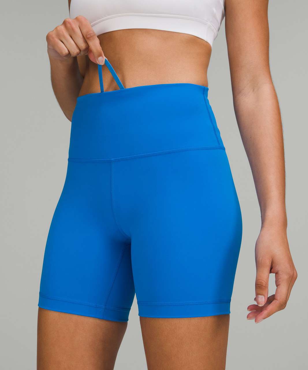 Lululemon Wunder Train High-Rise Short 4” Blue Size 6 - $38 (26% Off  Retail) - From Alex