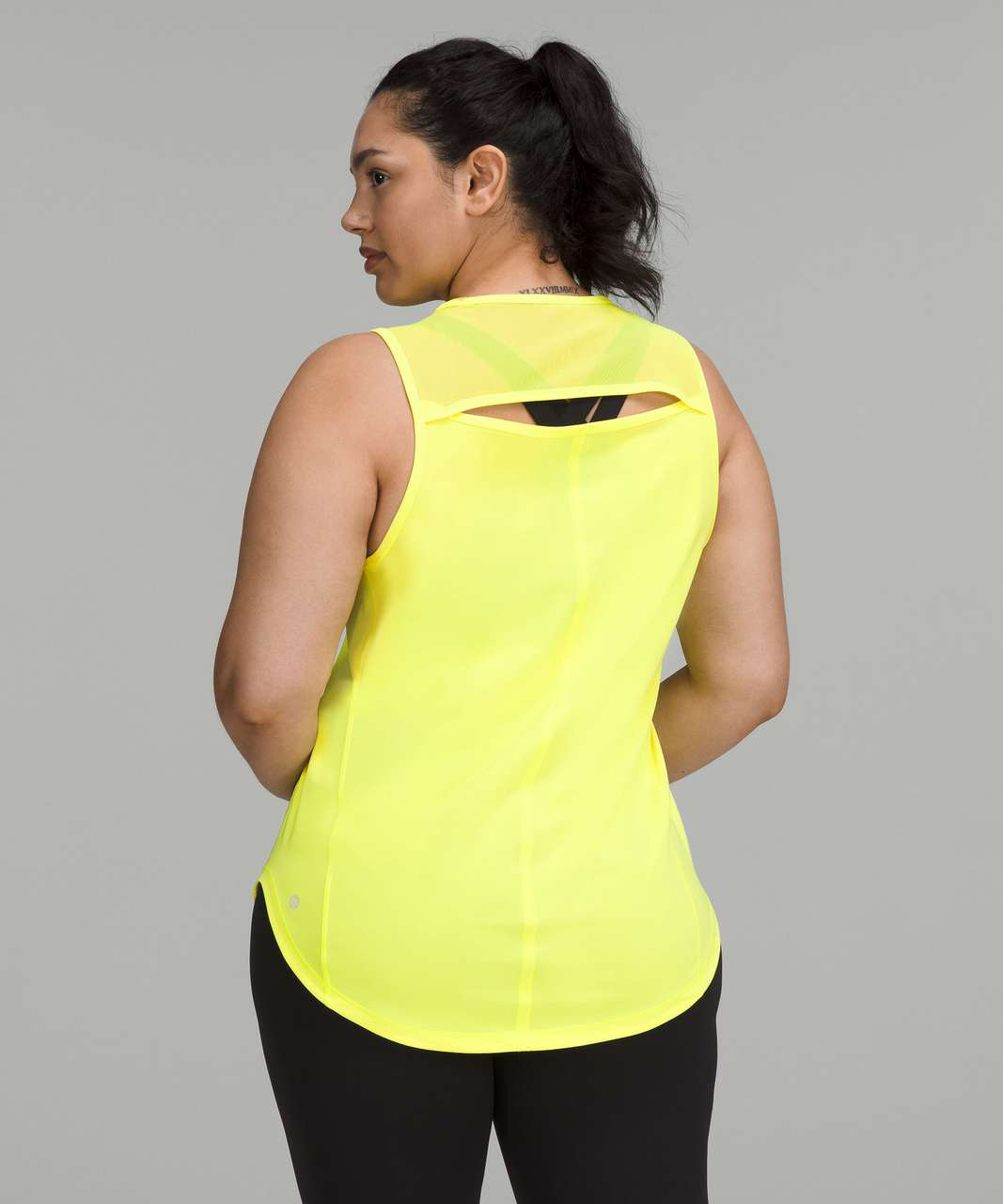 Lululemon Sculpt Tank Top - Electric Lemon