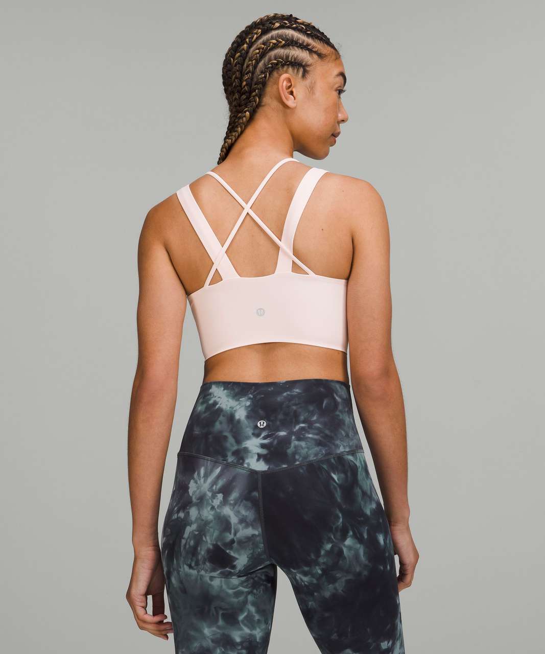 Lululemon Like a Cloud Longline Bra *Light Support, D/DD Cup - Strawberry Milkshake