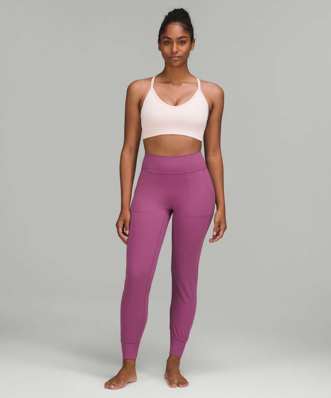 Lululemon Ebb to Street Bra *Light Support, C/D Cup - Strawberry