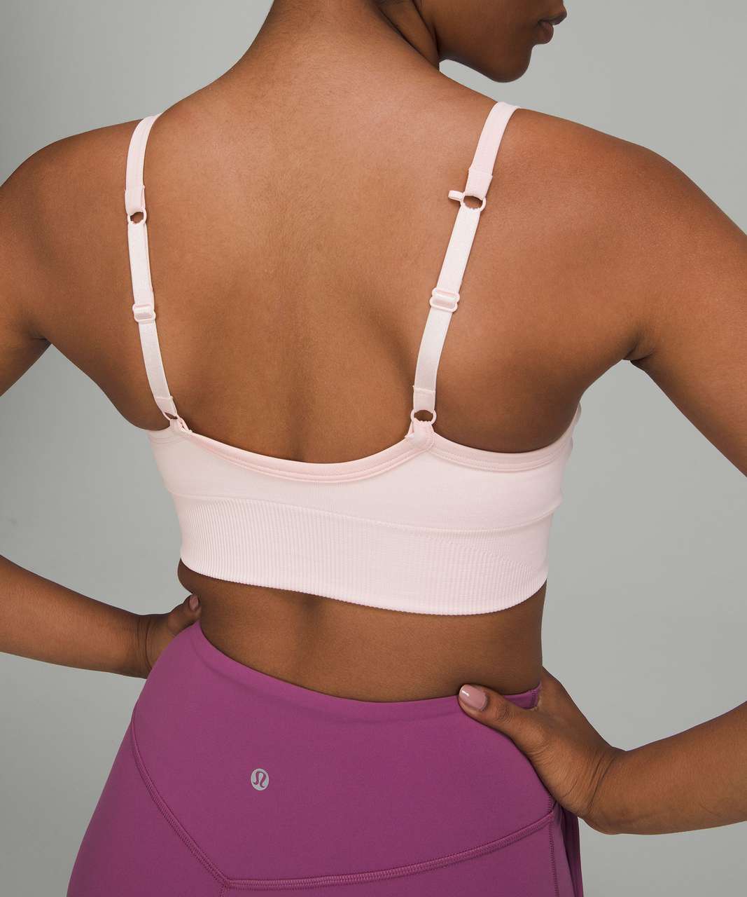 Lululemon Ebb to Street Bra *Light Support, C/D Cup - Strawberry