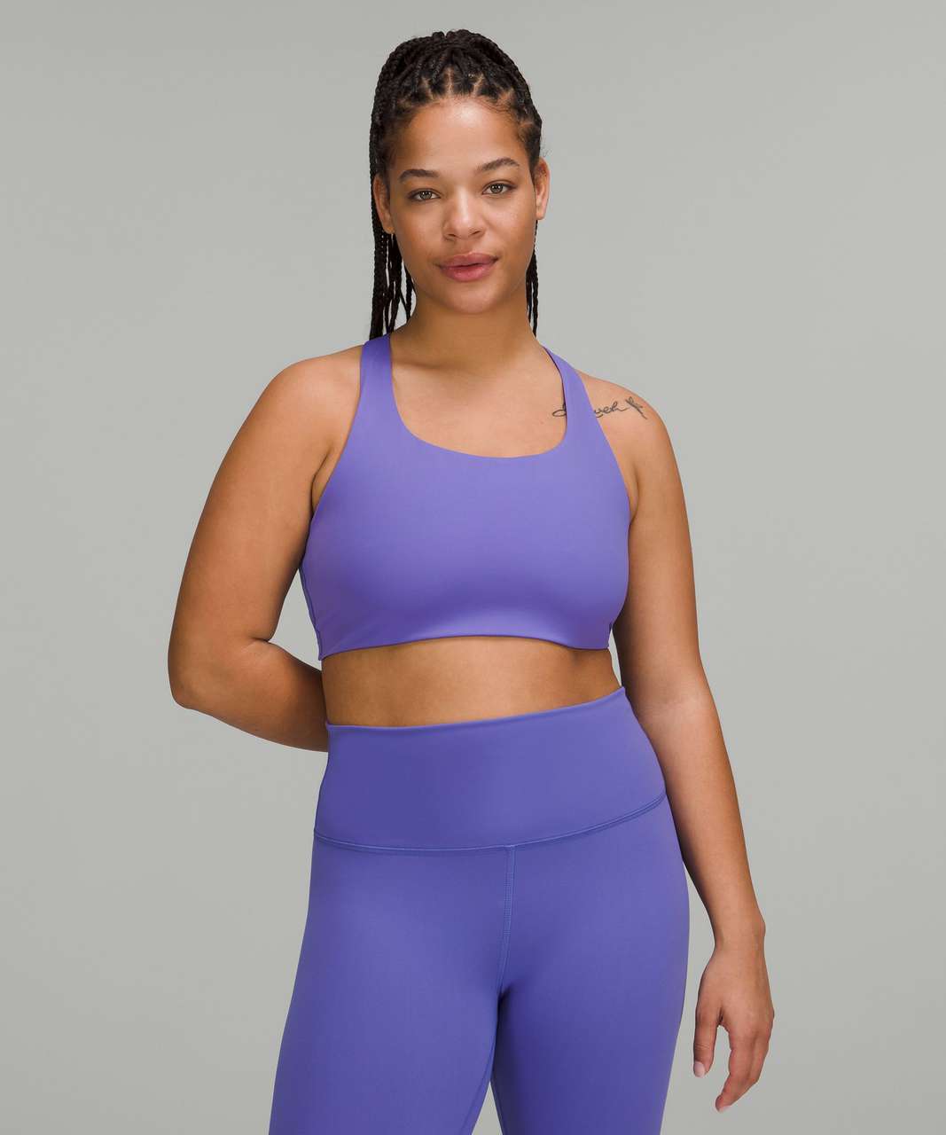 Lululemon Invigorate Bra with Clasp *High Support, B/C Cup - Charged Indigo