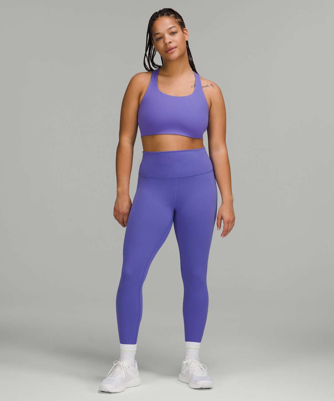 Lululemon Energy Sports Bra High Support in Charged Indigo Size