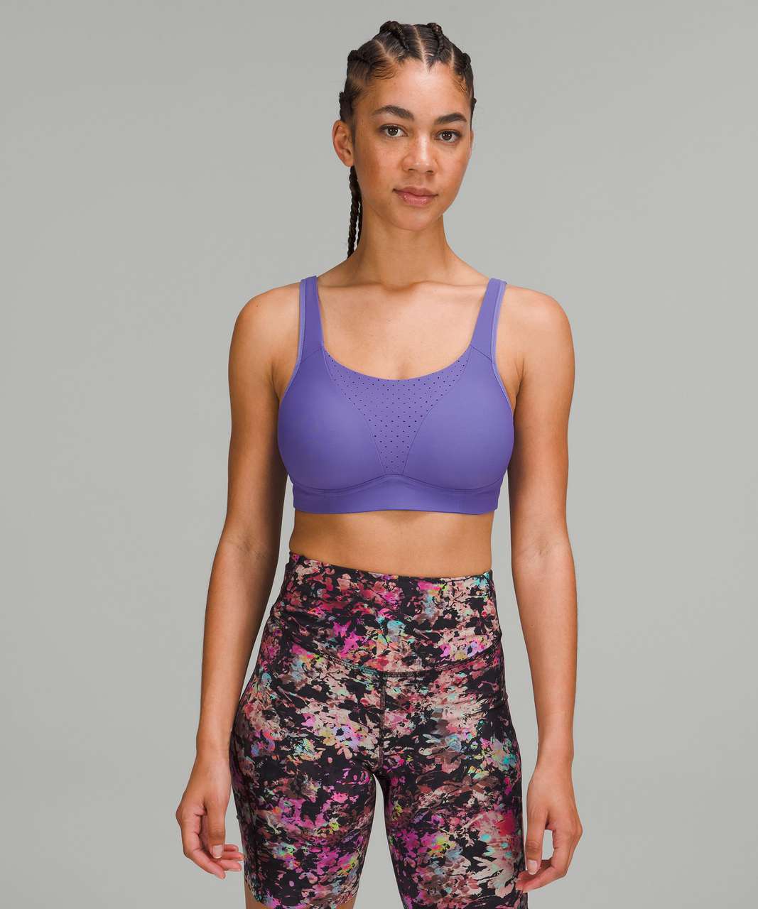 Lululemon Run Times Bra *High Support, B–G Cups - Seal Grey - lulu fanatics