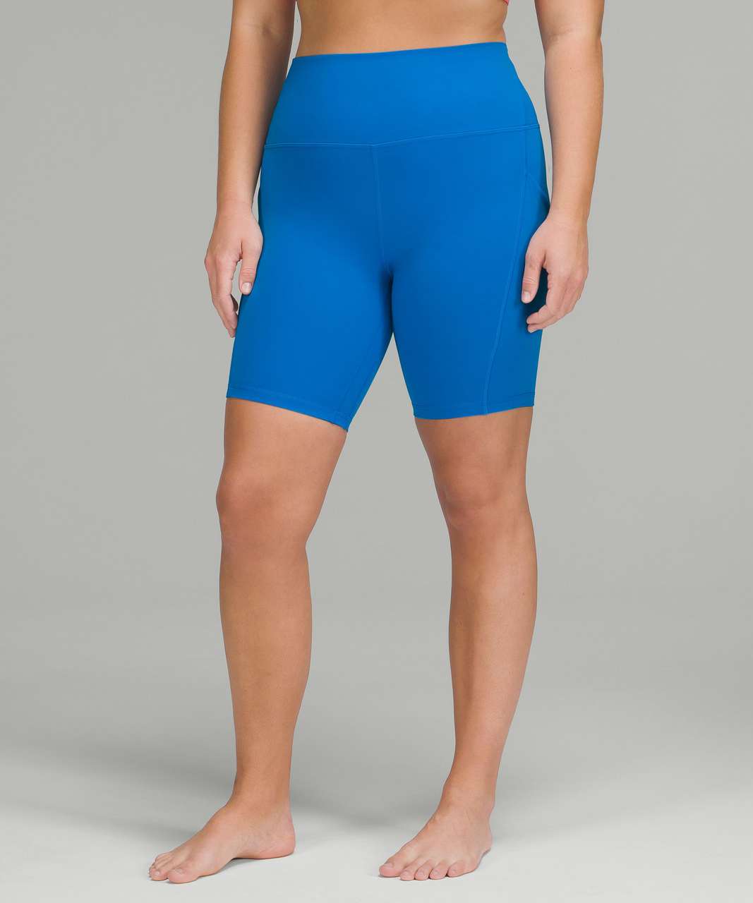 Lululemon Align High Rise Short with Pockets 8 - Black - lulu fanatics