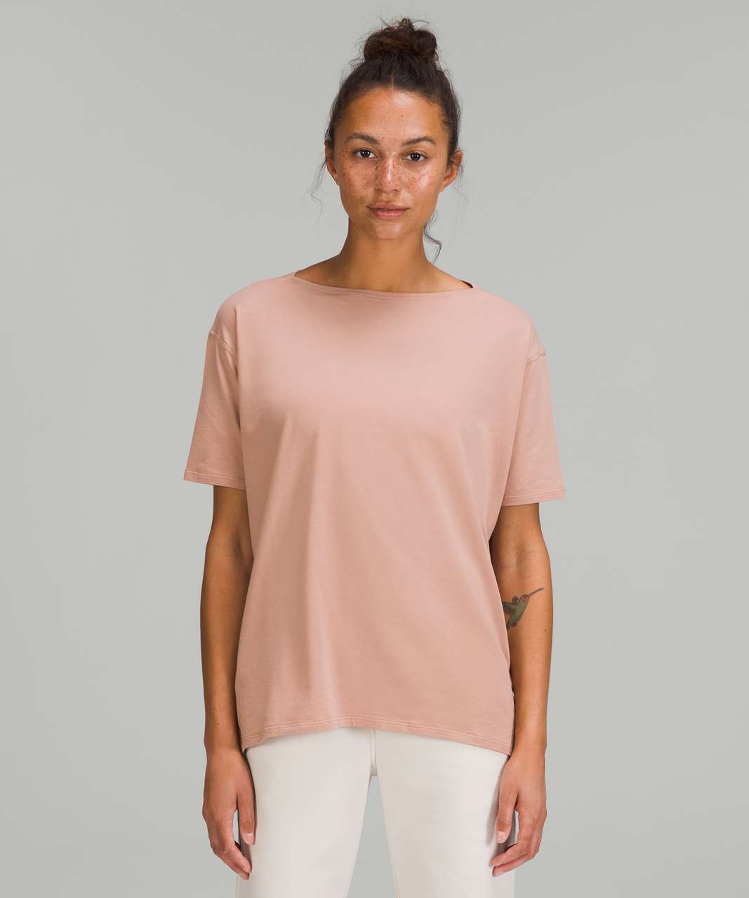 Lululemon Back in Action Short Sleeve Shirt - Pink Clay