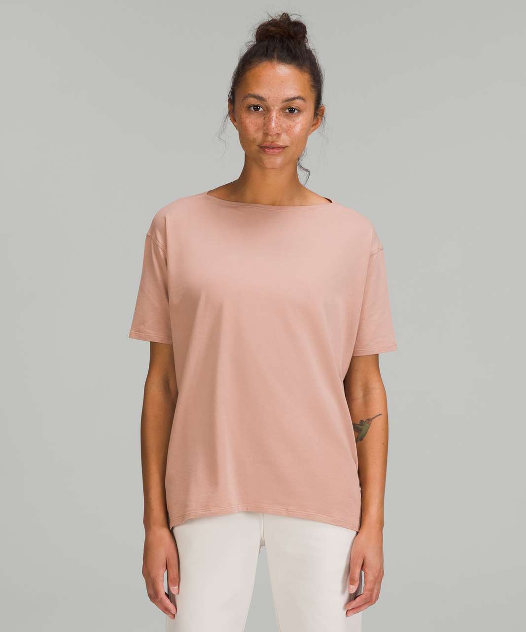 Lululemon Back in Action Short Sleeve Shirt - Pink Clay - lulu