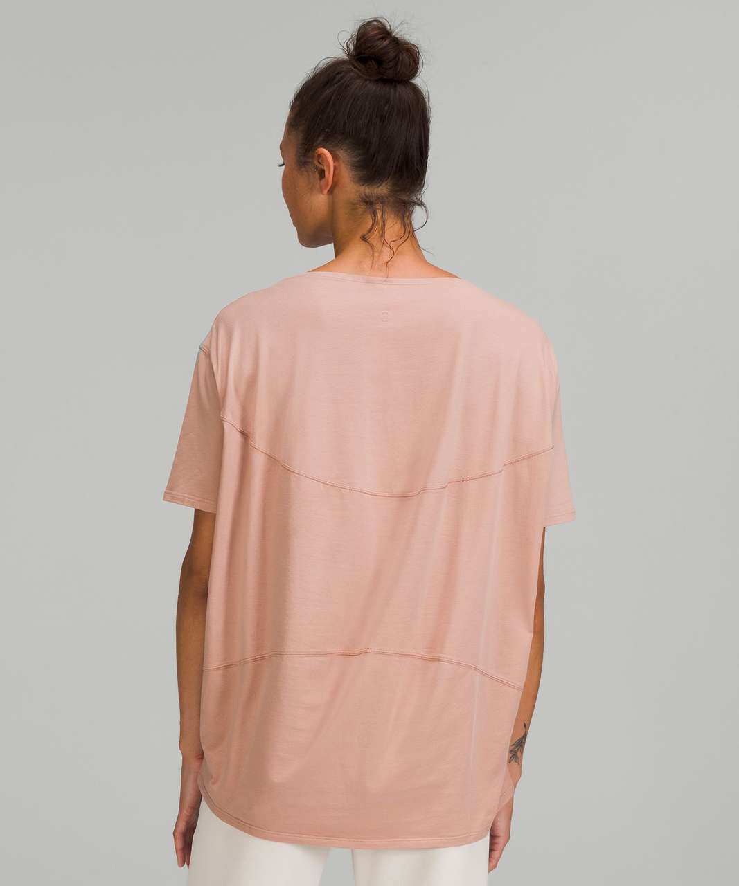 Lululemon Back in Action Short Sleeve Shirt - Pink Clay