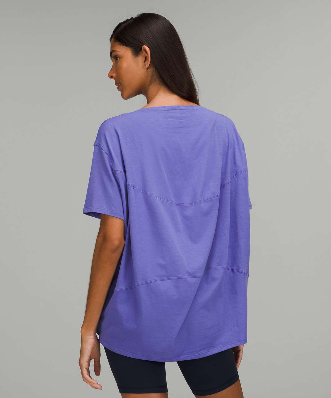 Lululemon Back in Action Short Sleeve Shirt - Charged Indigo