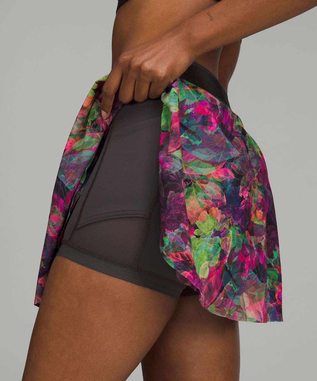 Lululemon Court Rival High-Rise Skirt - Vivid Floral Tone Multi