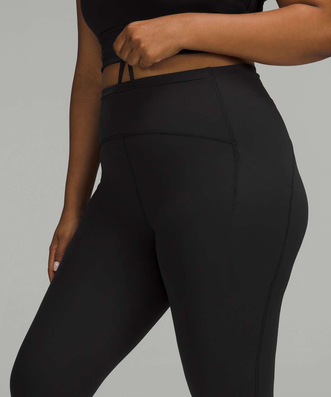 Lululemon Swift Speed High-Rise Crop 21" - Black