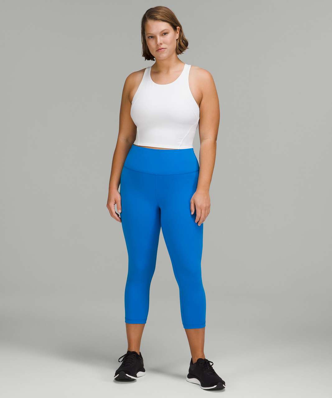 Lululemon Size 6 Wunder Train HR Crop 21 Incentive Refresh Multi NEW FREE  SHIP