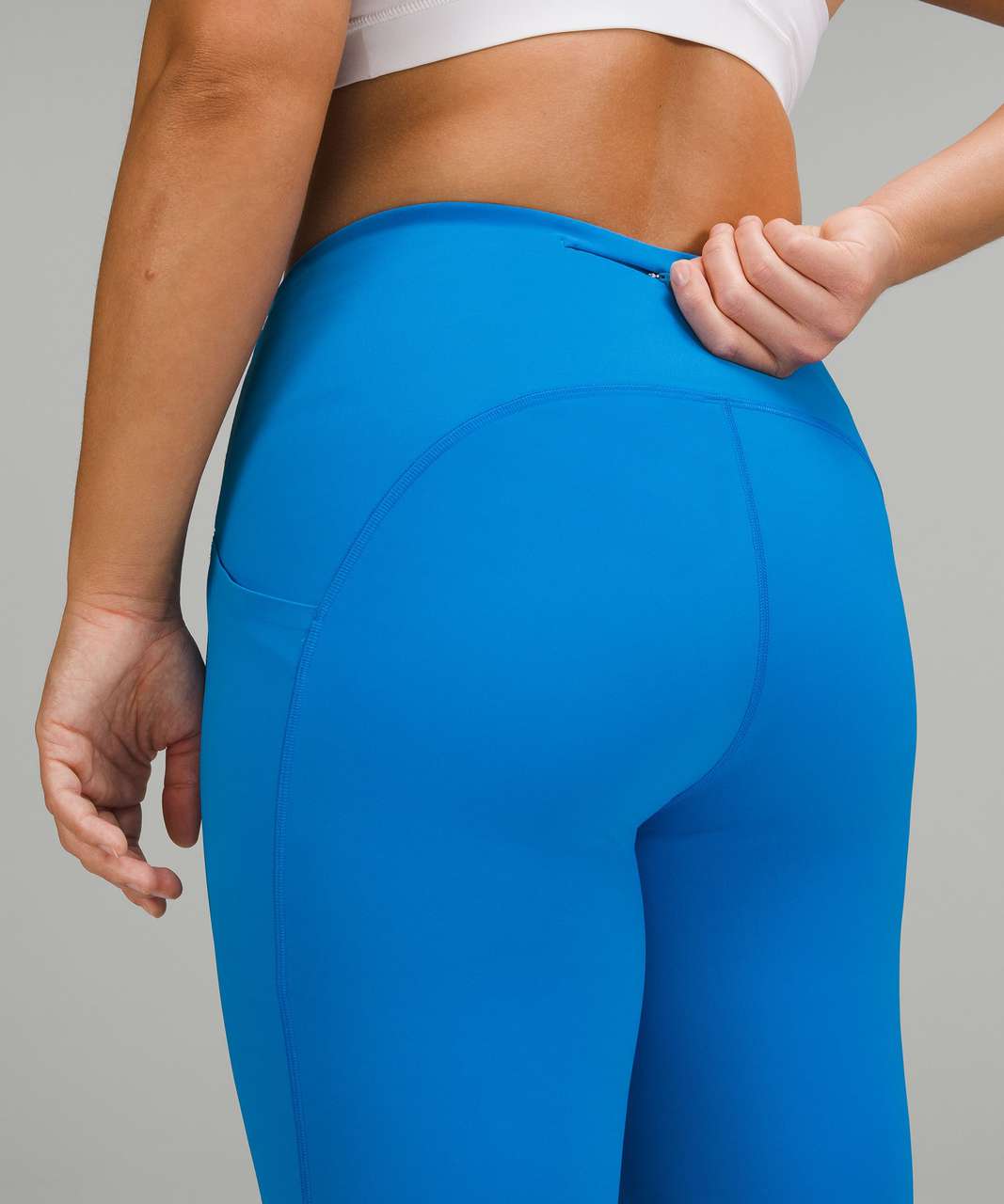 Lululemon Swift Speed High-Rise Crop 21 - Symphony Blue - lulu