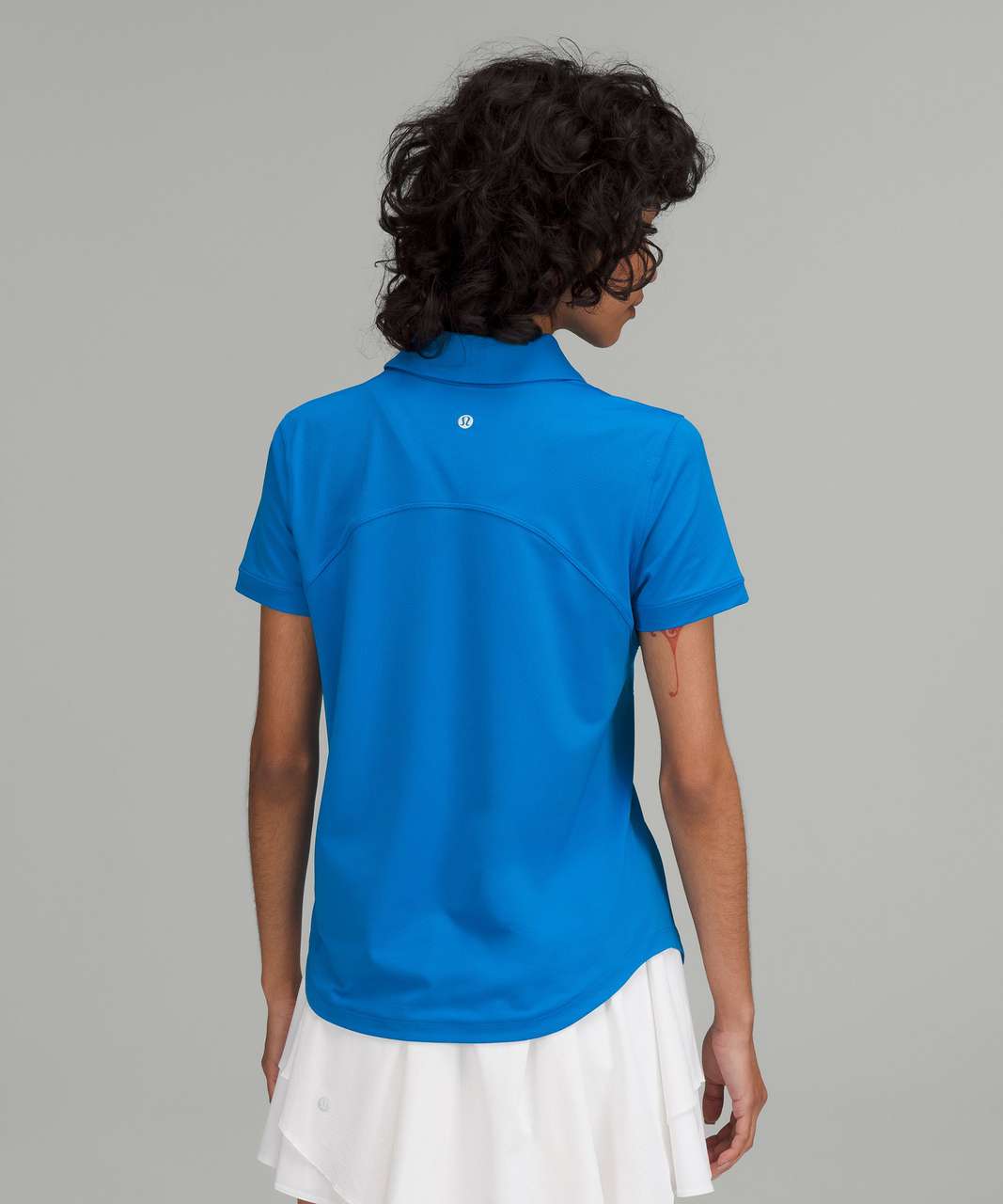 Lululemon Quick-Drying Short Sleeve Polo Shirt - Poolside