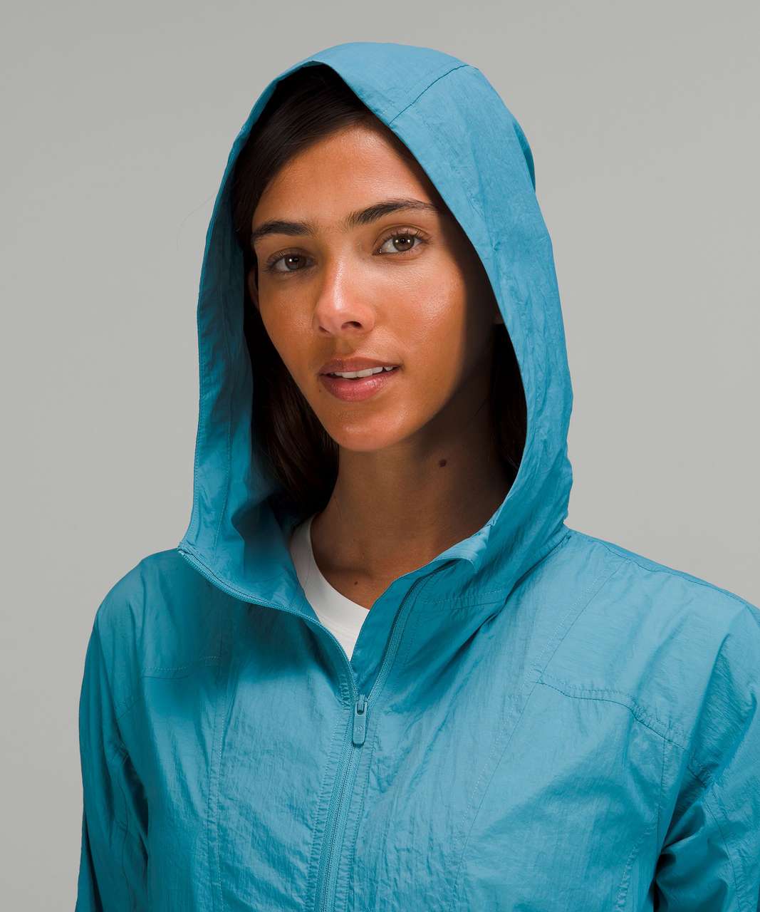 NEW Women Lululemon Hooded Define Jacket Mesh Vent Nulu Tidewater