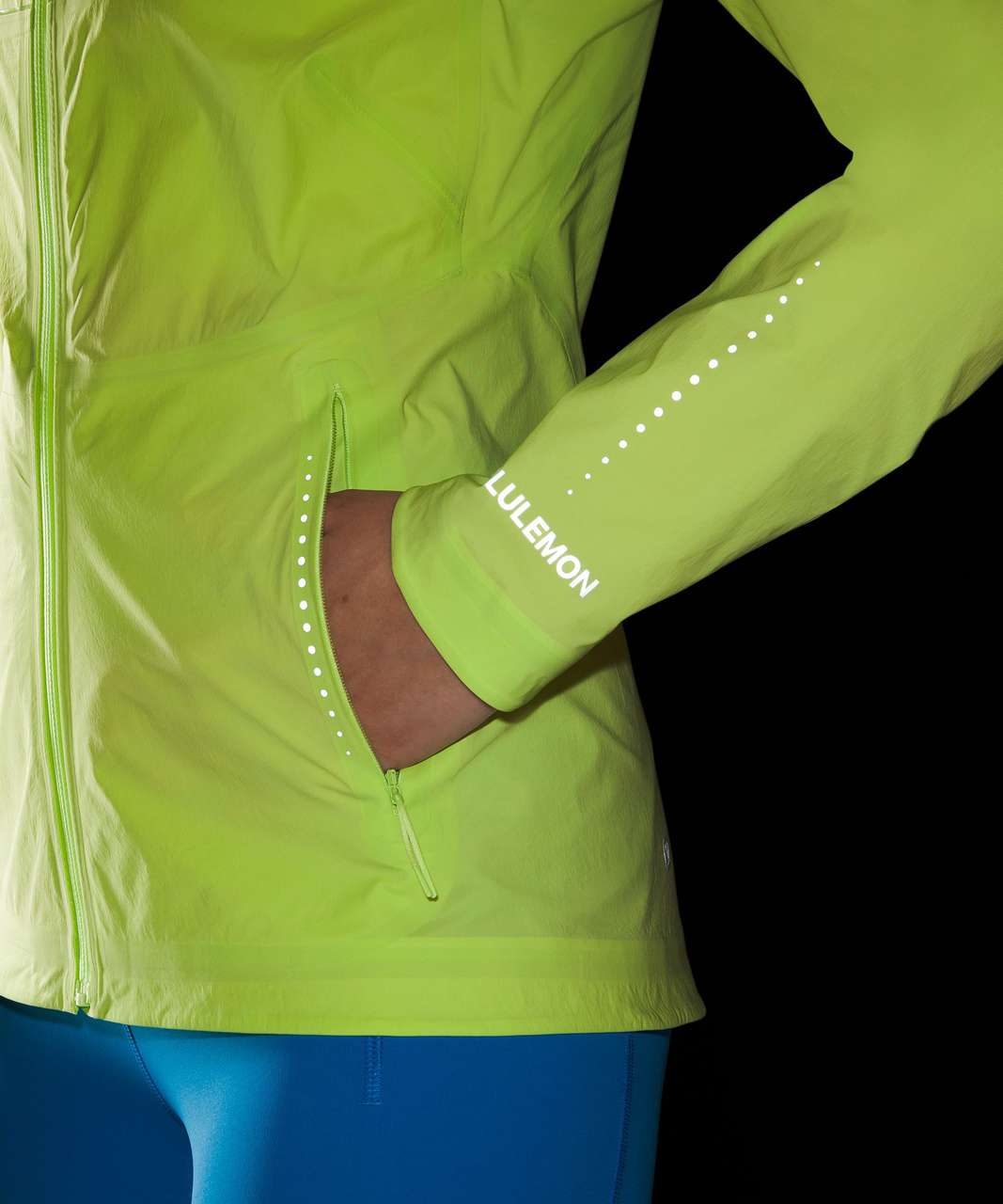 Lululemon Fast and Free Windbreaker - Neo Mint - lulu fanatics