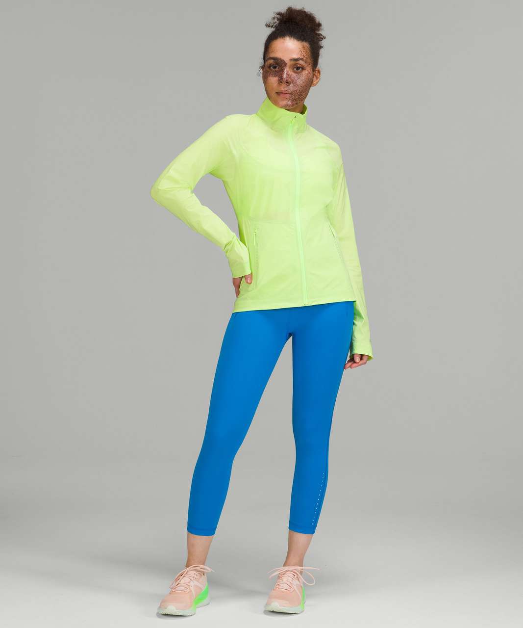 Lululemon Fast and Free Windbreaker - Neo Mint