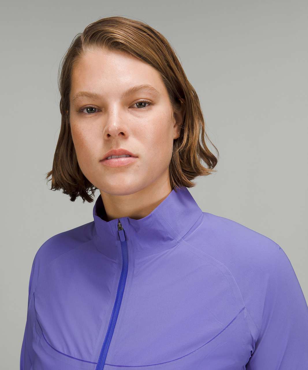 Lululemon Fast and Free Windbreaker - Charged Indigo - lulu fanatics