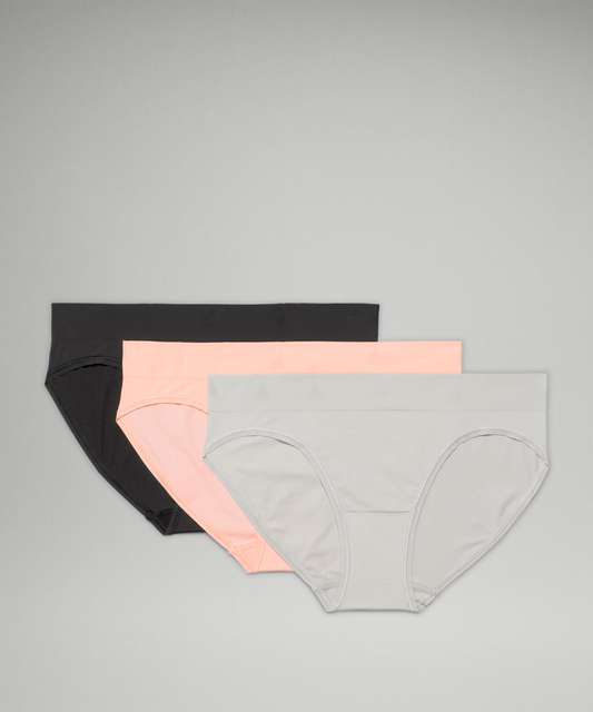 Lululemon Seamless Mid-Rise Bikini Underwear - Dusty Rose - lulu fanatics