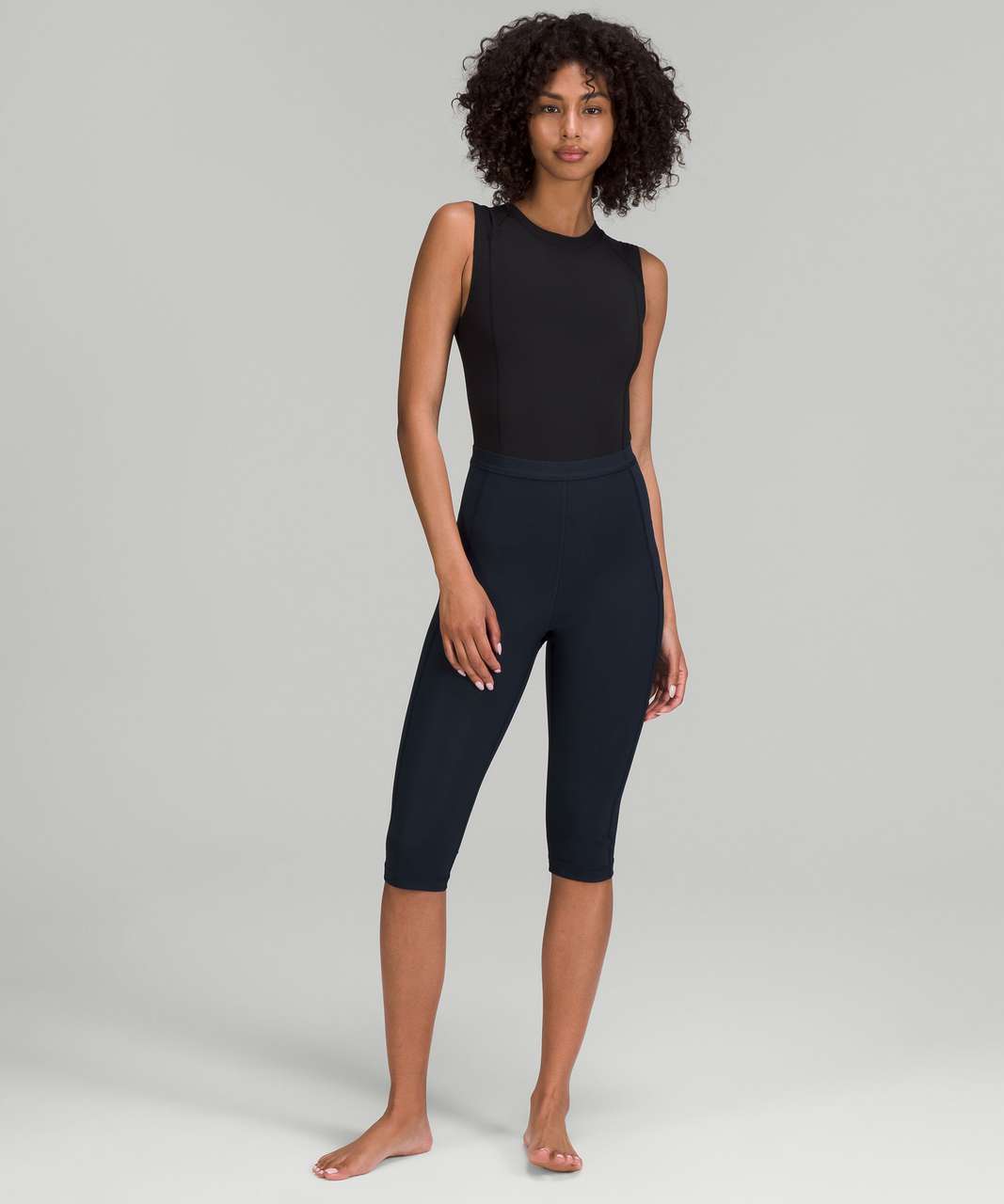 Lululemon High-Rise Paddle Crop 15.75" Length - True Navy