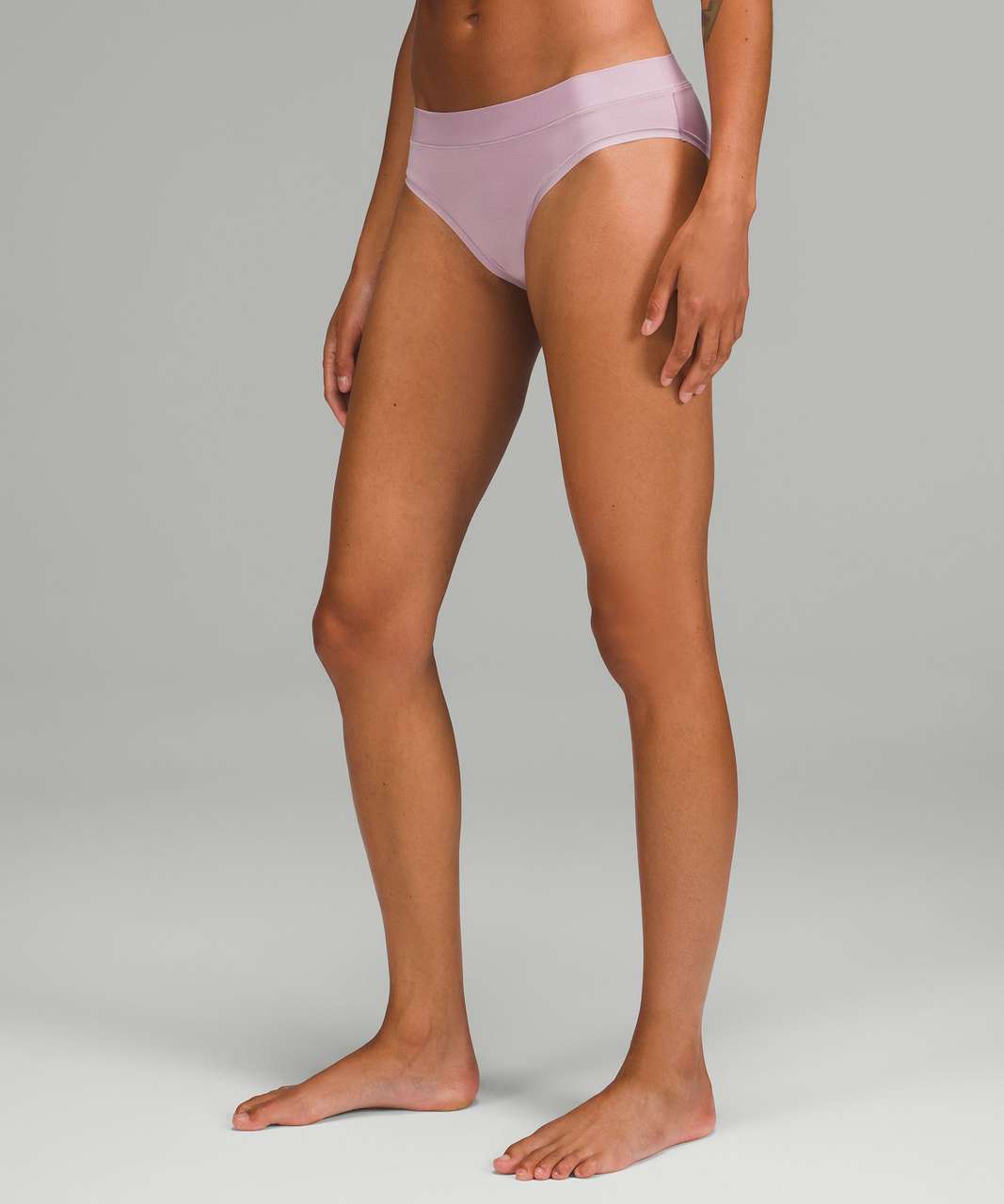 Lululemon UnderEase Mid-Rise Bikini Underwear - Dusty Rose - lulu fanatics