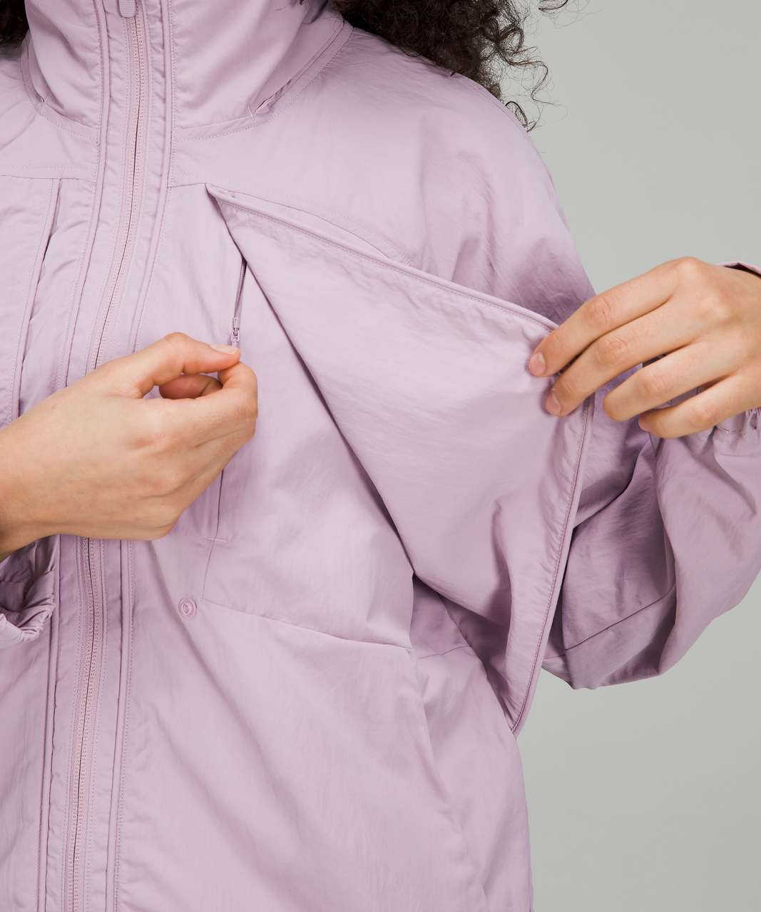 Lululemon Effortless Jacket - Pink Bliss - lulu fanatics