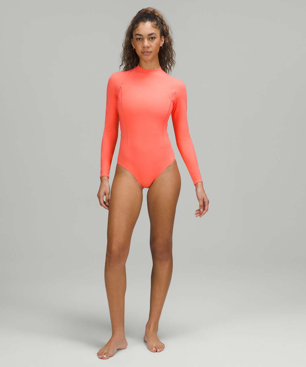 Lululemon Long-Sleeve Zip-Back Paddle Suit *Medium Bum Coverage