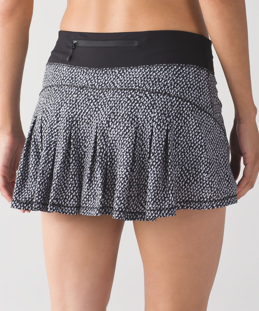 Lululemon Circuit Breaker Skirt (Regular) (13") - Scatter Star Arctic Grey Black / Black