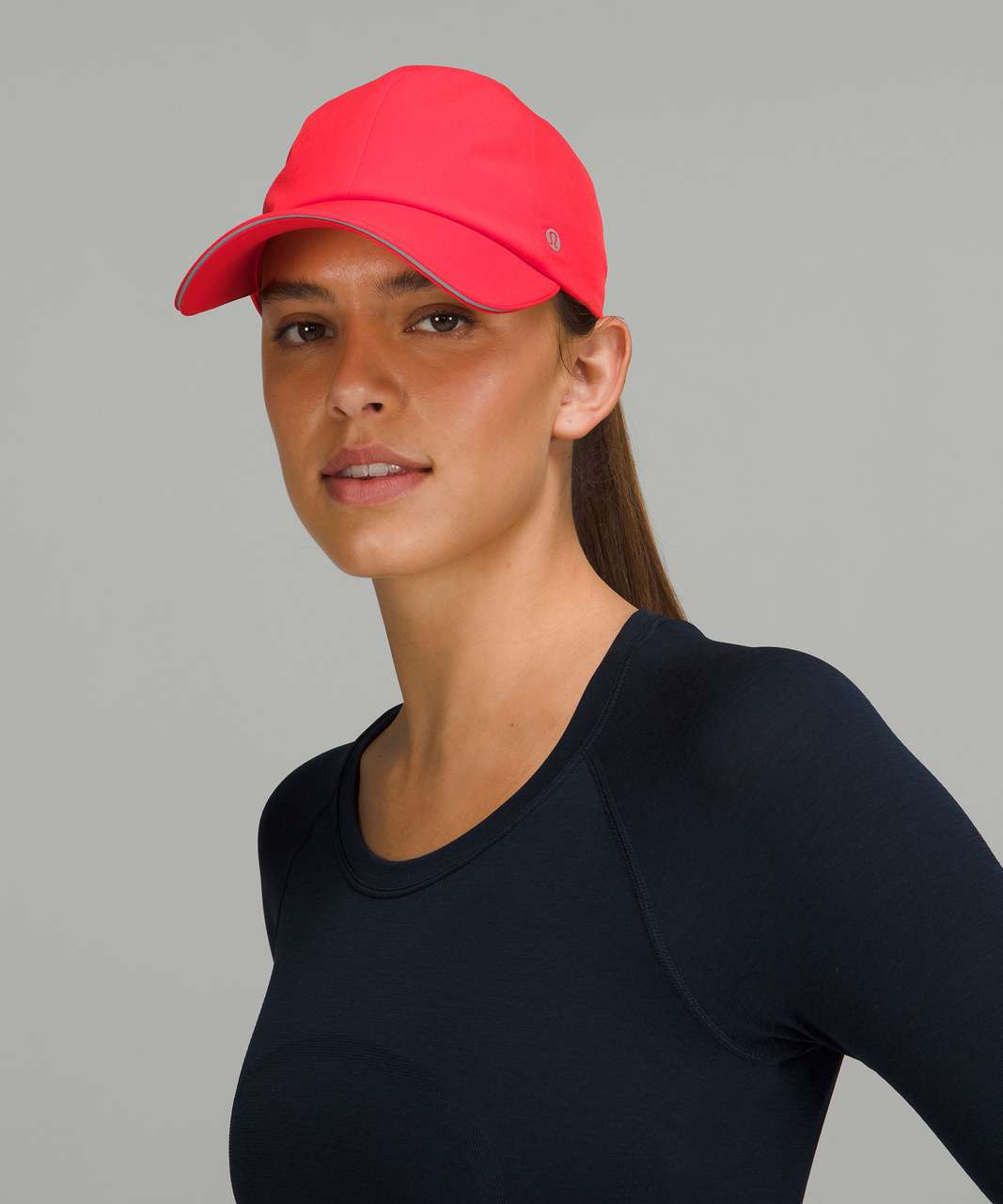 Lululemon Womens Fast and Free Running Hat - Love Red