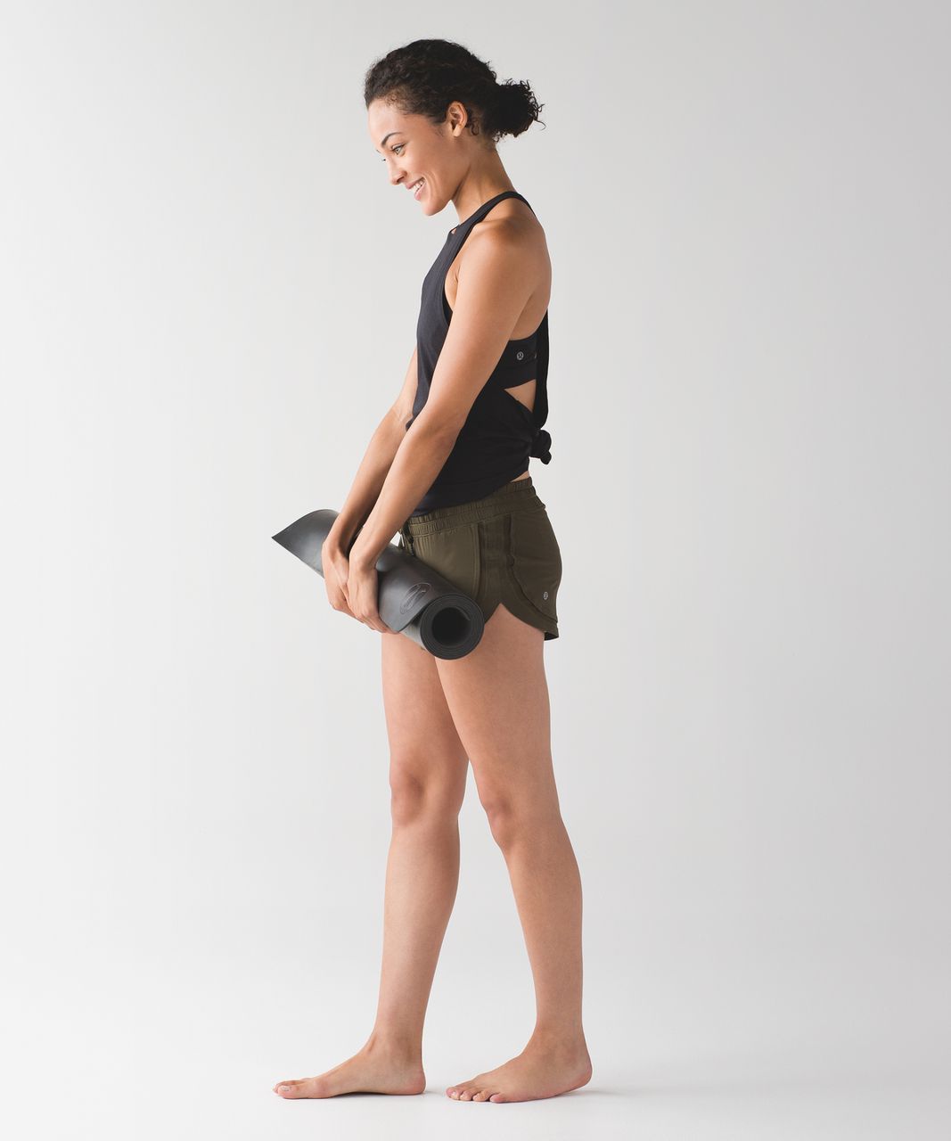 Lululemon Make A Move Short (3") - Military Green