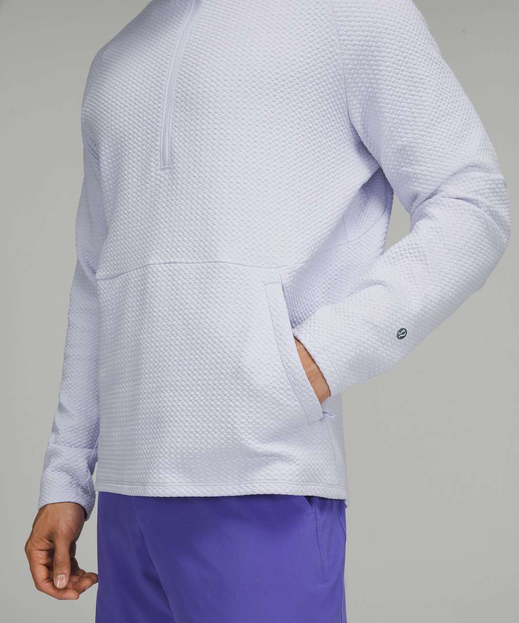 Lululemon At Ease Half-Zip - Pastel Blue