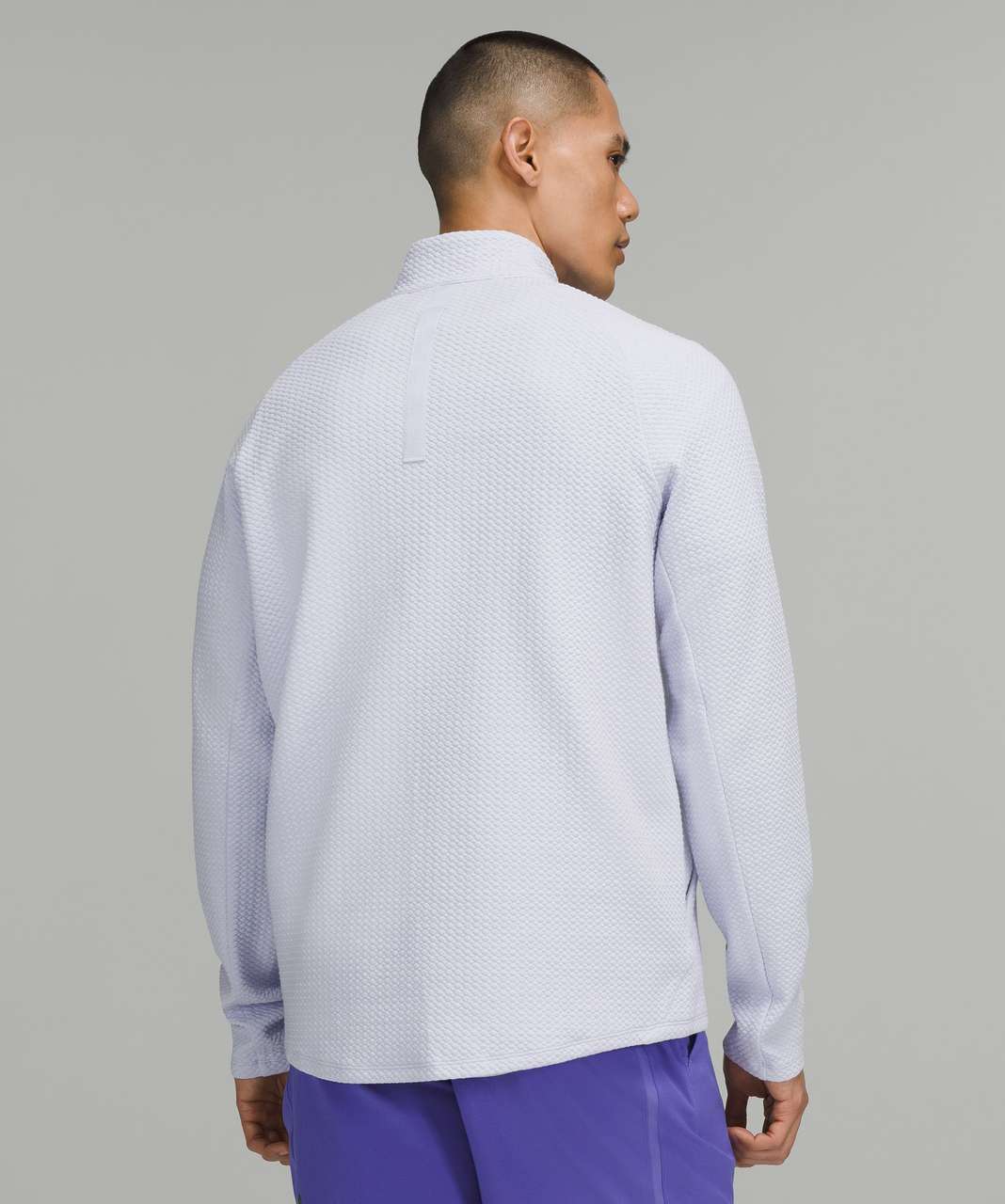 Lululemon At Ease Half-Zip - Pastel Blue