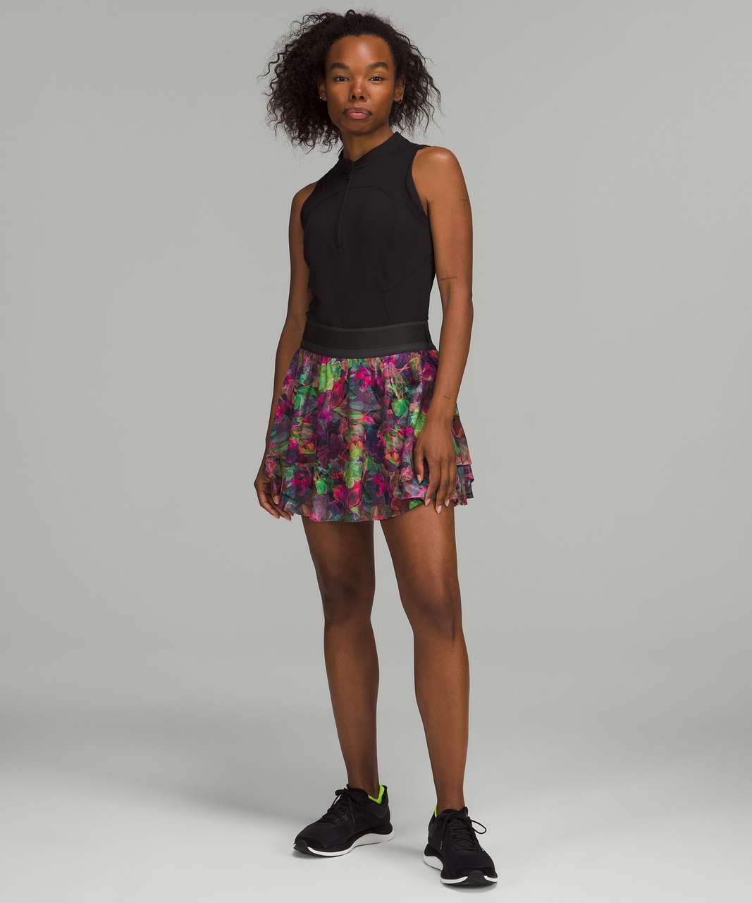 Lululemon Court Rival High-Rise Skirt *Long - Vivid Floral Tone