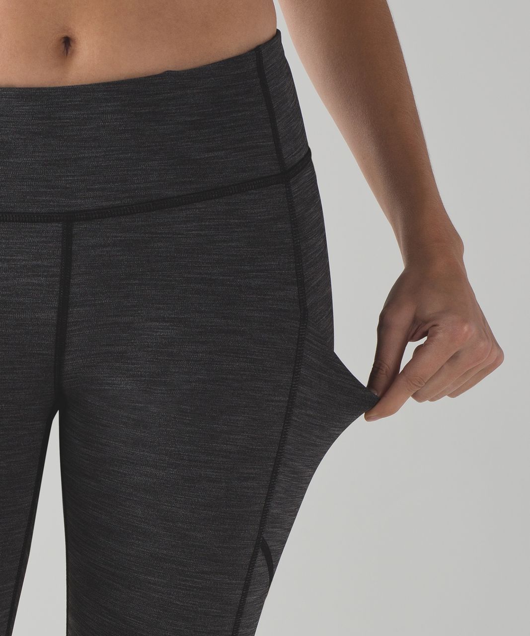 Lululemon Speed Tight V (Brushed) - Heathered Black