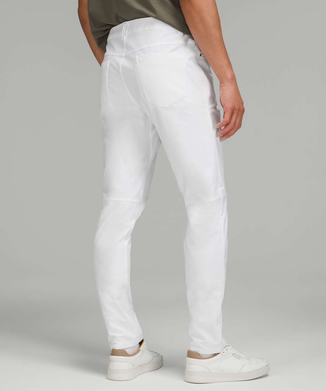 Lululemon ABC Slim-Fit Pant 32 *Utilitech - White - lulu fanatics