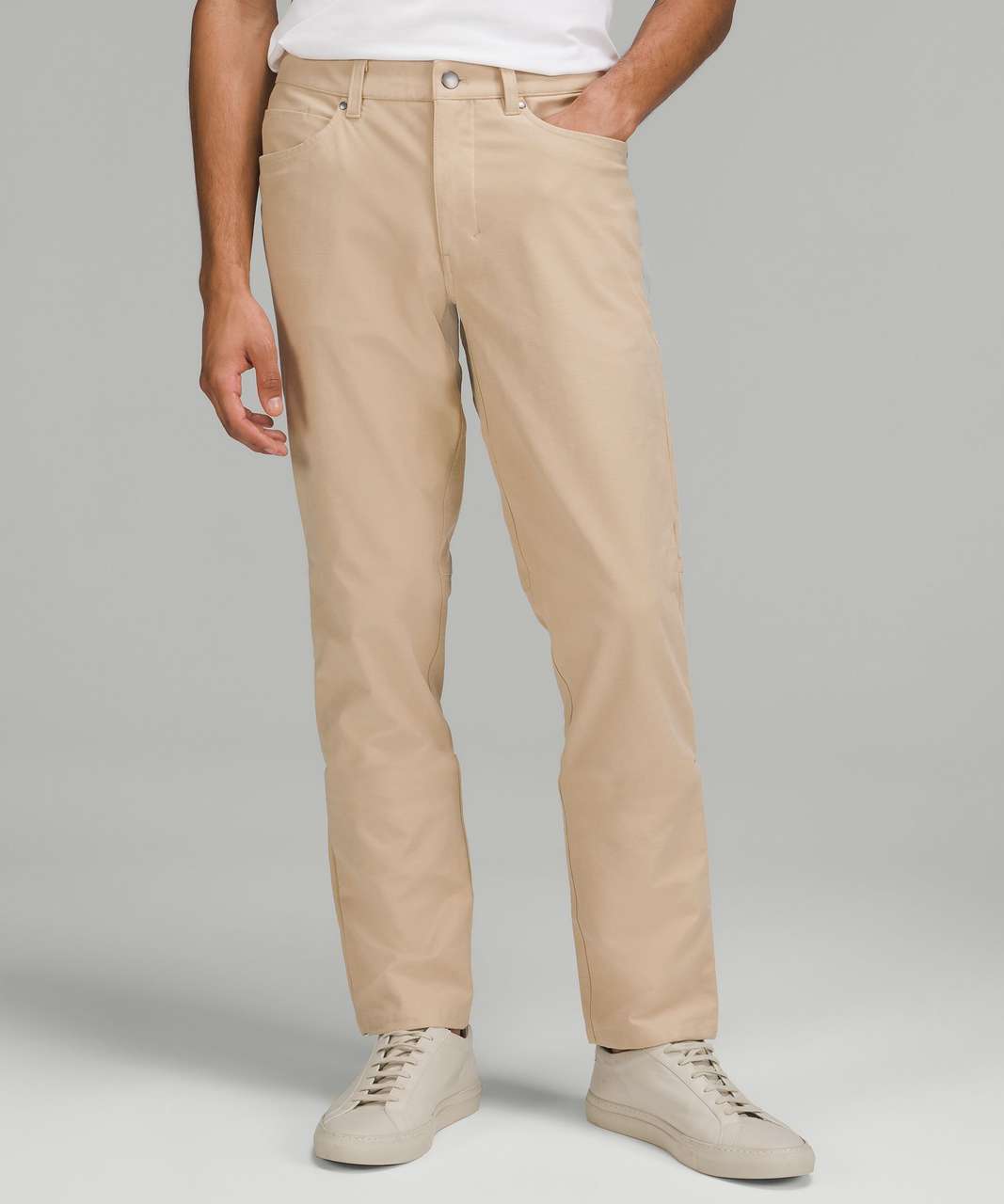 Loved my first pair of ABC Slim pants (Trench) so much that I had to get a  second (Carbon Dust)! Already thinking about a third. These are my first  Lulu products ever.