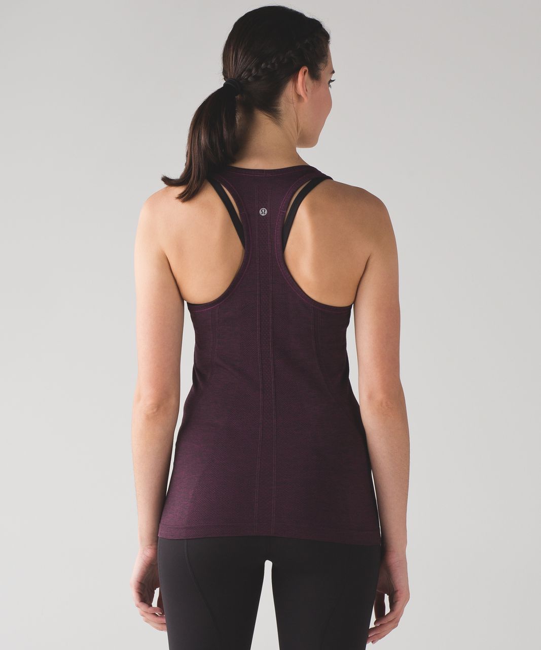 Lululemon Swiftly Tech Racerback - Plum / Black