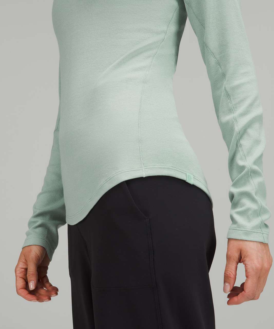 Lululemon Hold Tight Long Sleeve - Silver Blue