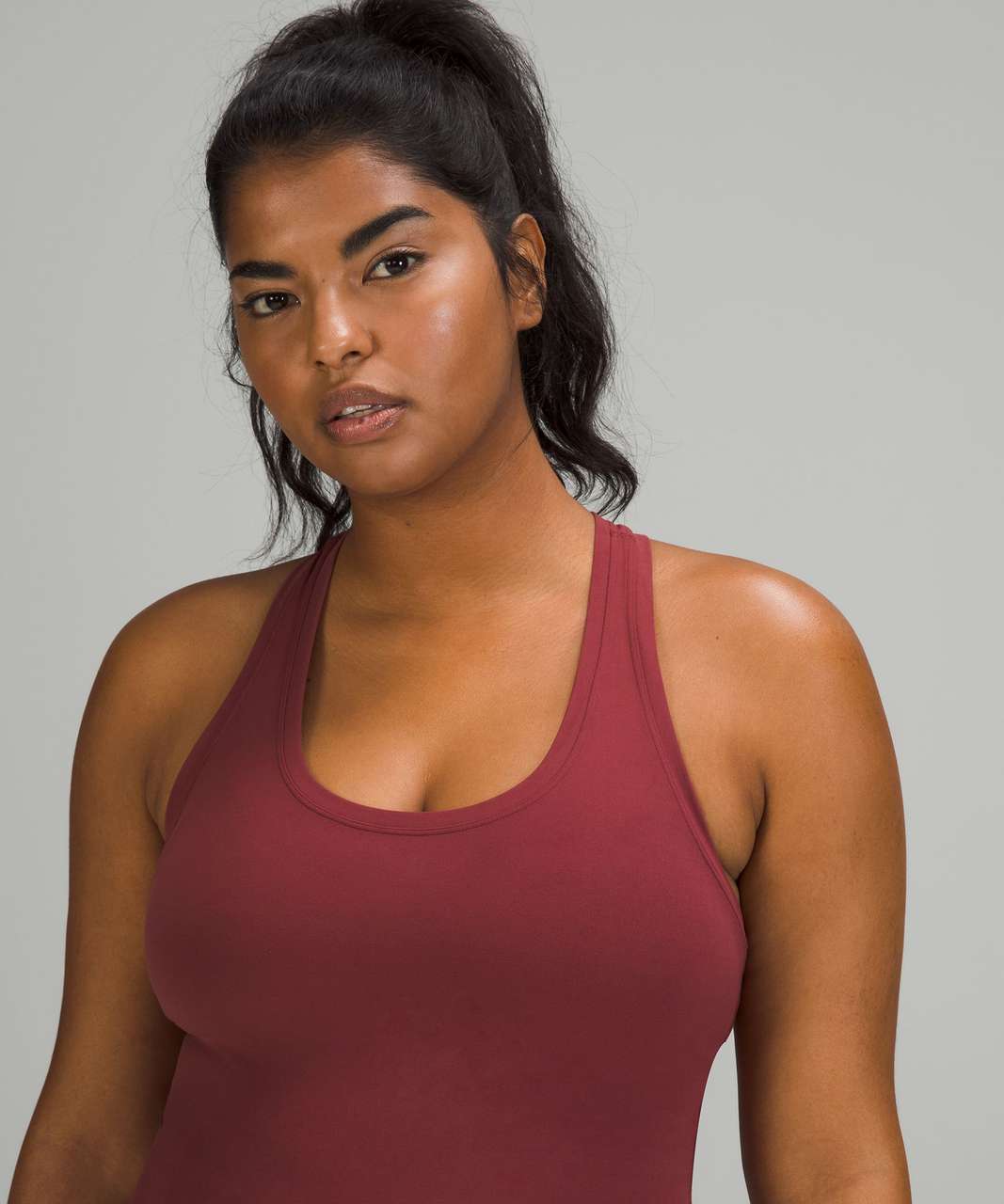 Lululemon Cool Racerback Tank Top *Nulu - Mulled Wine