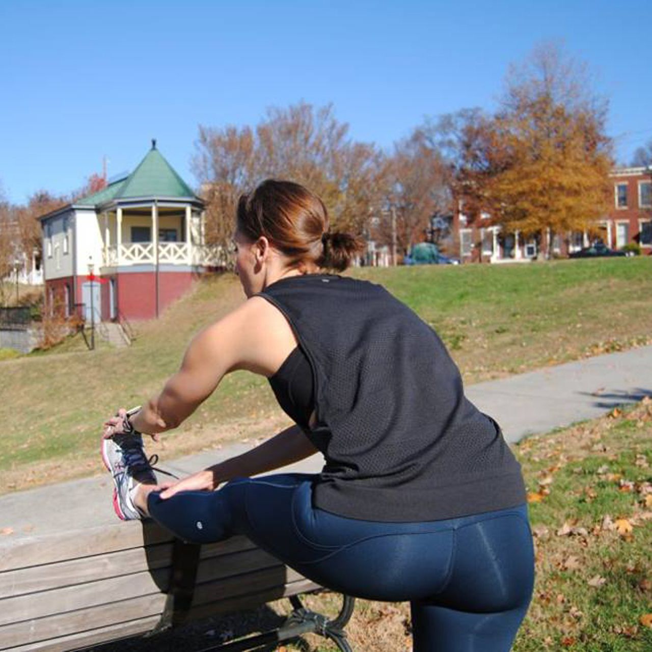 Lululemon Fast And Free 7/8 Tight - Nocturnal Teal