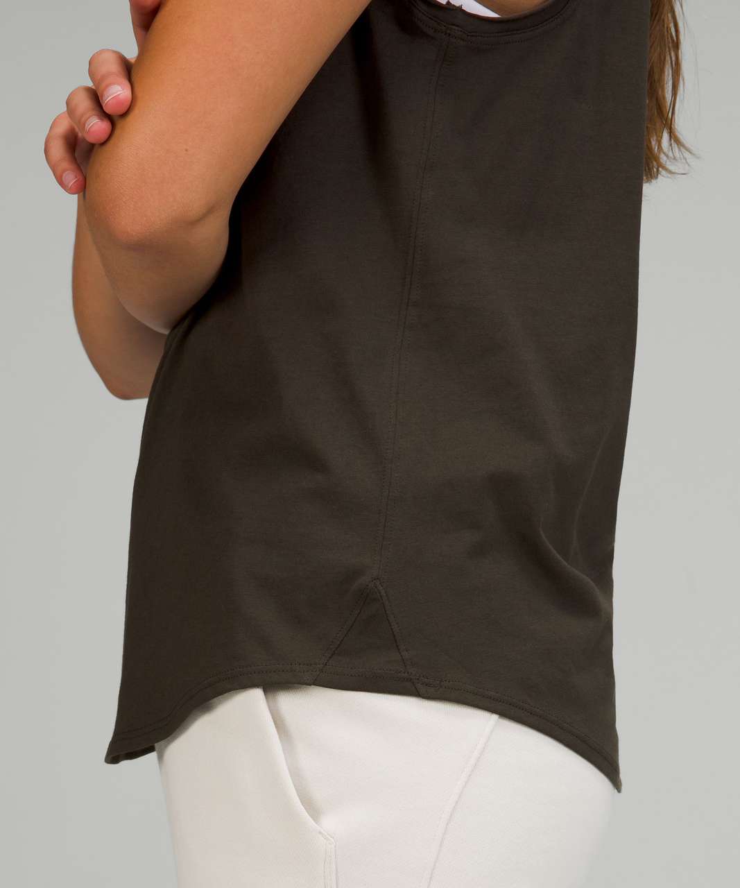 Lululemon Show Your Edge Muscle Tank - Dark Olive