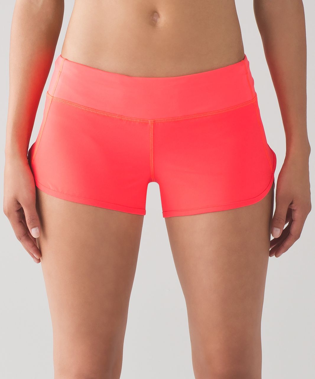 Lululemon Speed Short (2 1/2") - Electric Coral