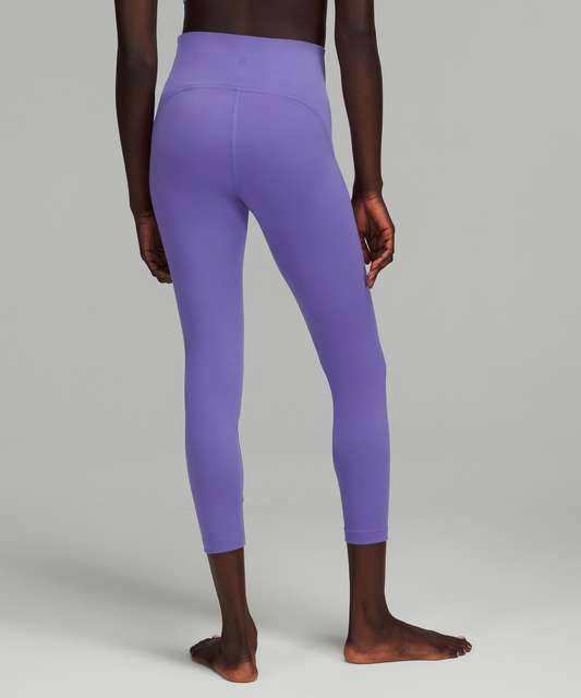 Lululemon Size 14 Instill HR Tight 25 Magenta Purple MGPR SmoothCover™ Pant  Yoga